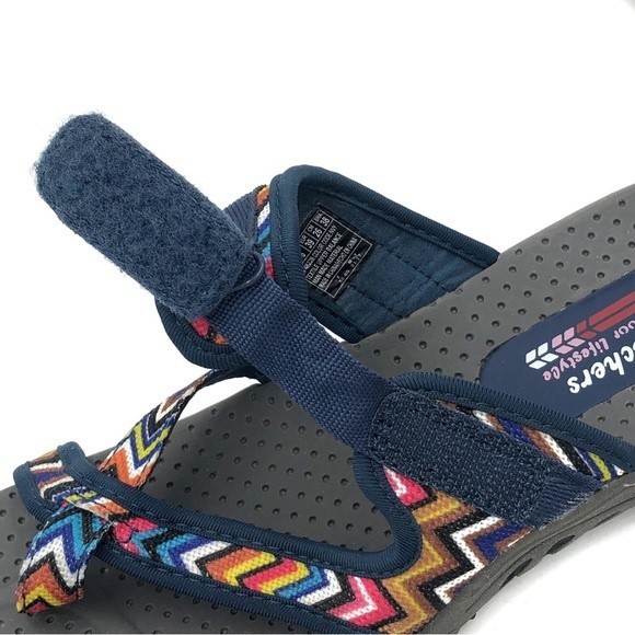 Skechers Multicolor Strappy Hiking Walking Sandals - Picture 6 of 11